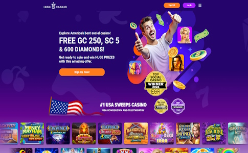 High 5 Casino welcome bonus