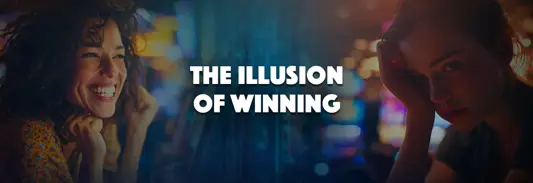 How the Illusion of Winning Shapes Player Behavior