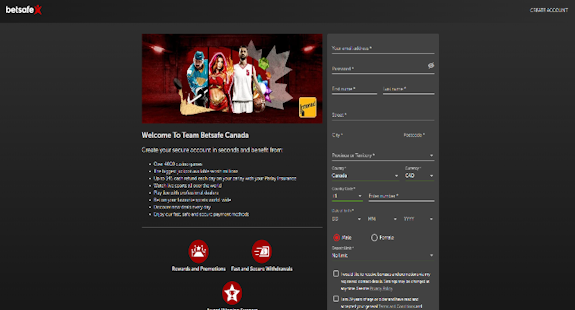 Betsafe Registration