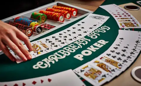 Caribbean Stud layout