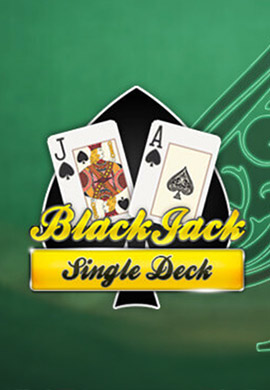 Single Deck Blackjack by Play'n GO poster