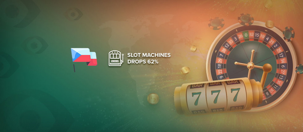 The number of slot machines in the Czech has dropped by 62%