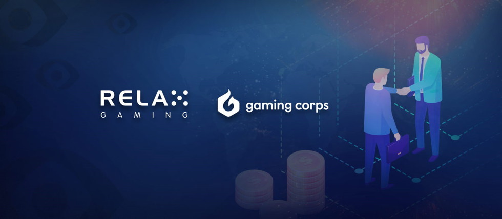 Relax Gaming has signed a content deal with Gaming Corps