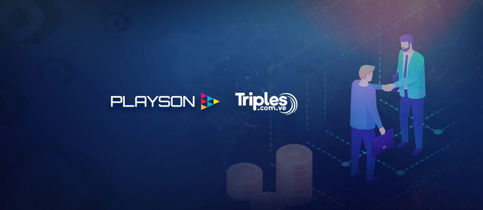 Playson has signed a content deal with Triples