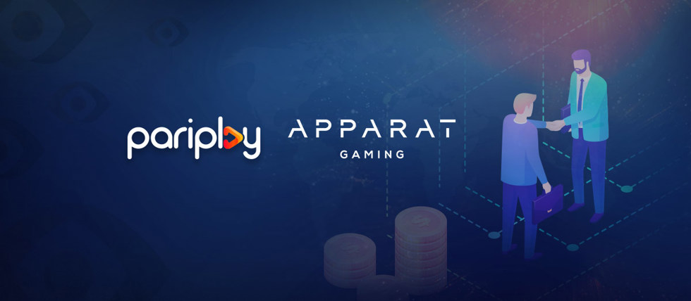 Pariplay has signed with Apparat Gaming