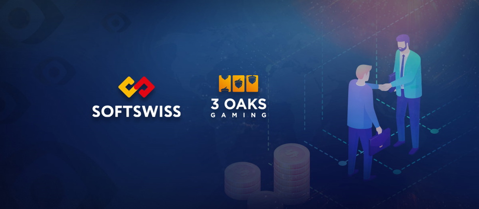 SOFTSWISS has made a deal with 3 Oaks Gaming