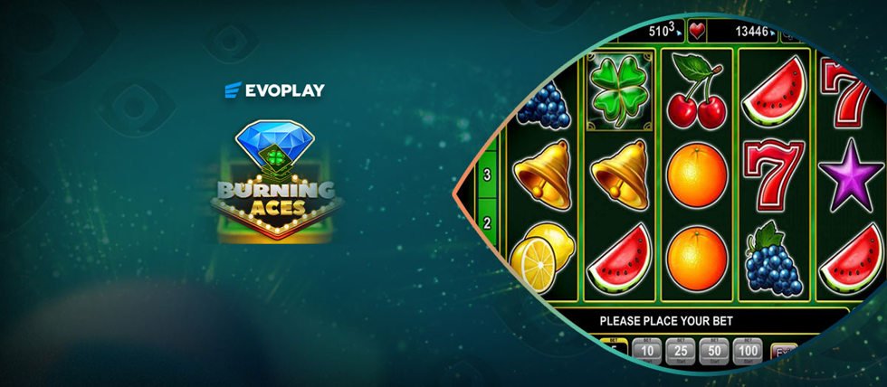 Evoplay Releases Burning Aces, Jackpot Slot