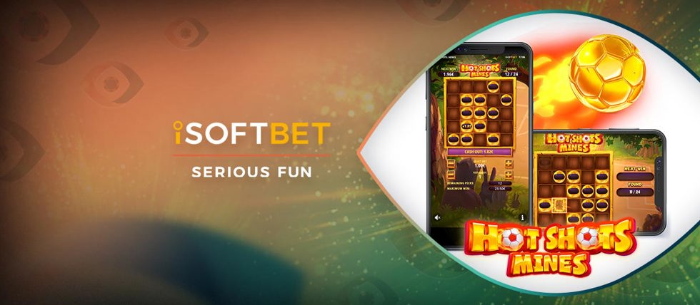 iSoftBet releases Hot Shots Mines