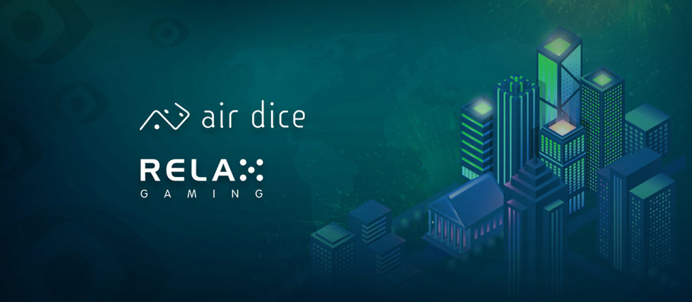 Air Dice becomes Relax Gaming partner