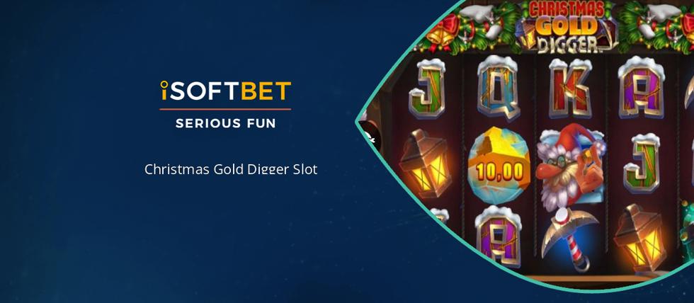 iSoftBet’s new Christmas Gold Digger slot