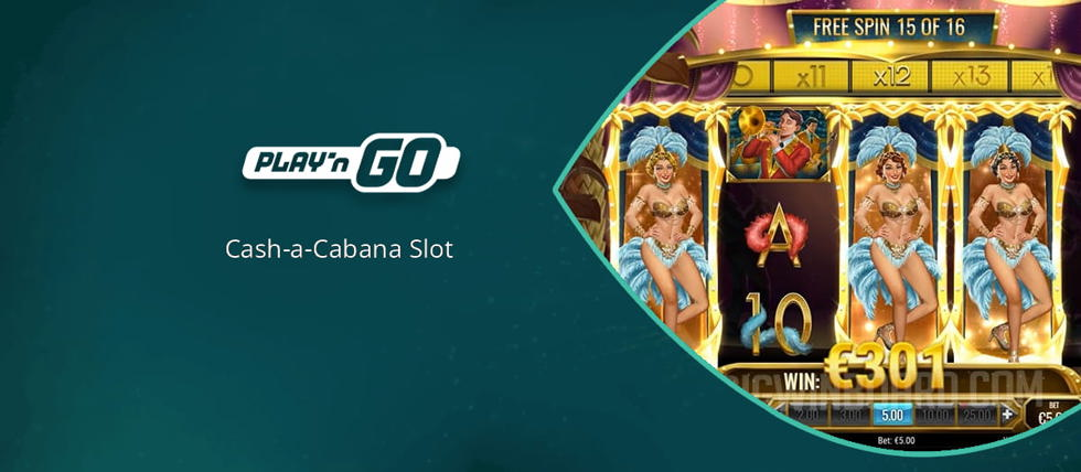Play’n GO’s new Cash-a-Cabana slot