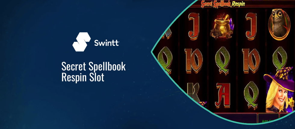 Swintt’s new Secret Spellbook Respin slot