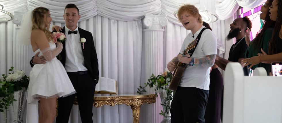 Ed Sheeran’s Vegas Wedding Crash