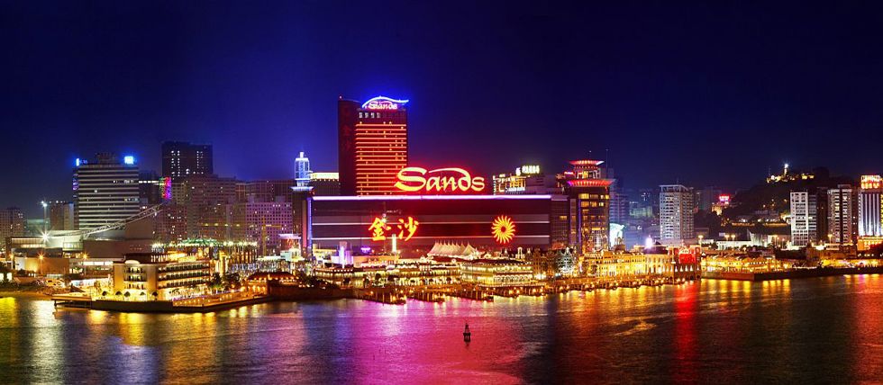 Sands China resort in Macau