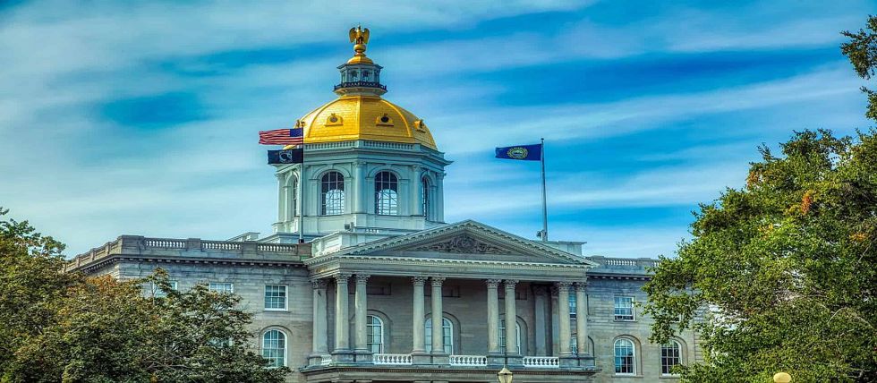The New Hampshire State Capitol building