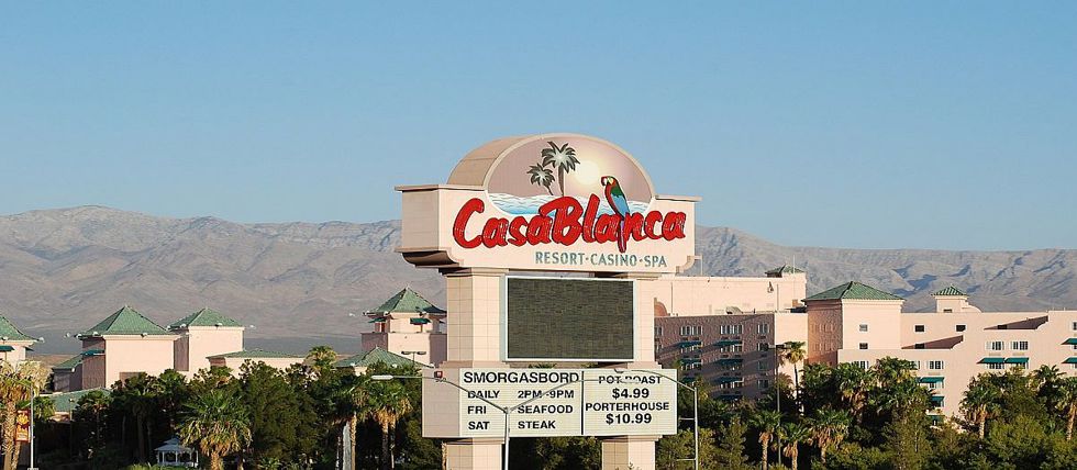 The Casablanca hotel casino in Mesquite, Nevada