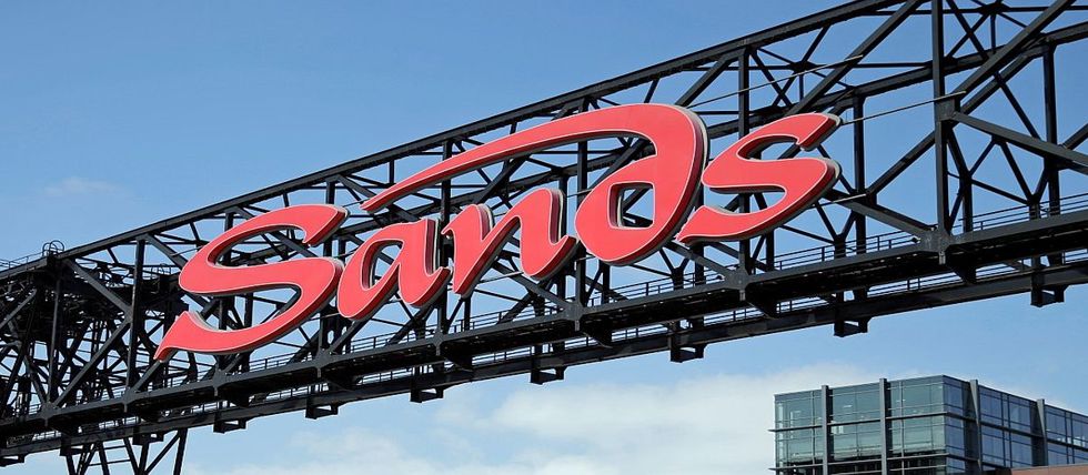 The Las Vegas Sands sign outside a property