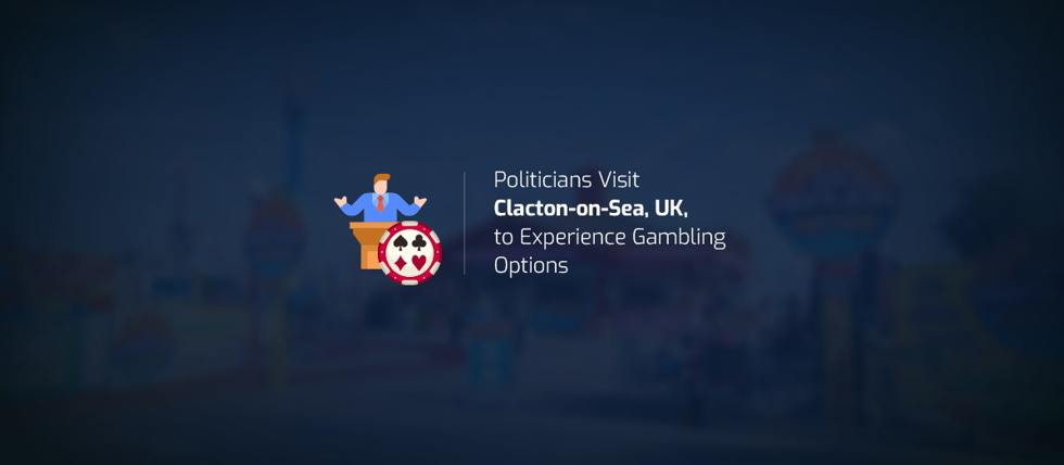 The town of Clacton-on-Sea  was visited by politicians