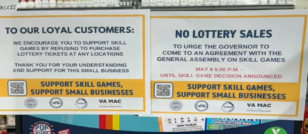 Virginia Lottery Protests Could Linger as Skill Games Future Remains Uncertain