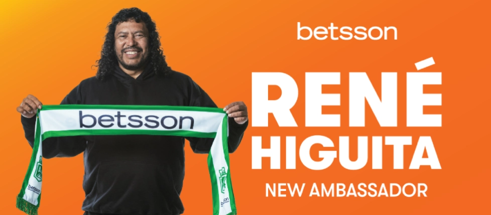 Betsson signs Rene Higuita