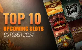 Top 10 new slots in October 2024