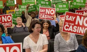 Nassau County residents oppose proposed Sands casino