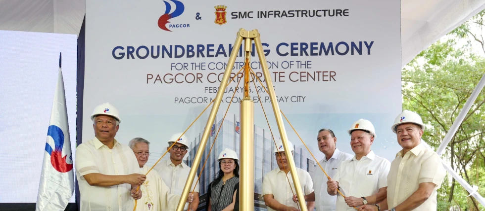 PAGCOR starts construction on new corporate center in Pasay