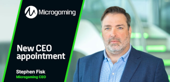 Stephen Fisk - new CEO of Microgaming