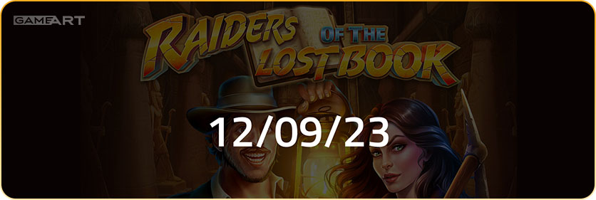 Raiders of the Lost Book from GameArt
