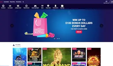 PartyCasino Website